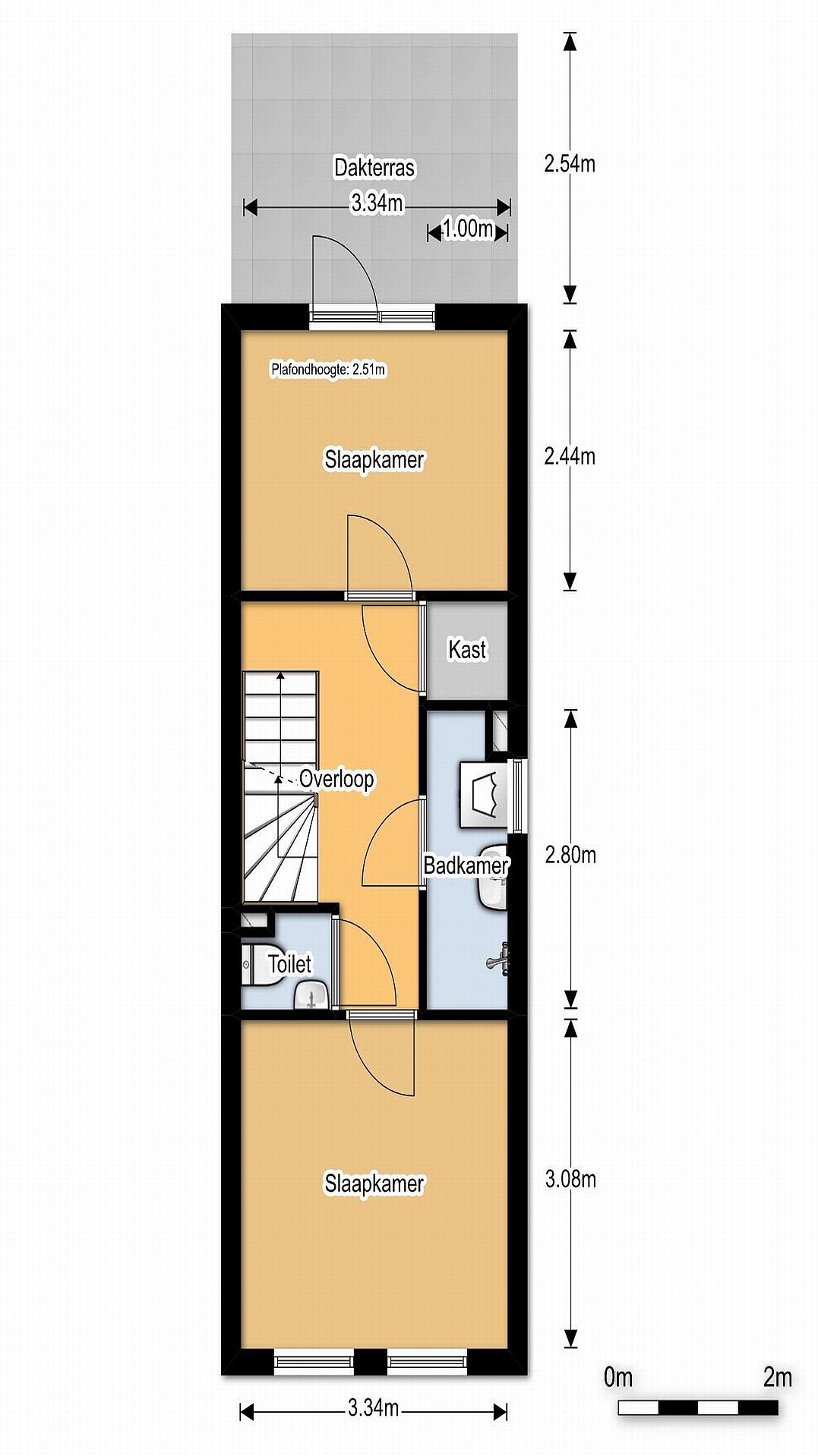 Lay-out first floor